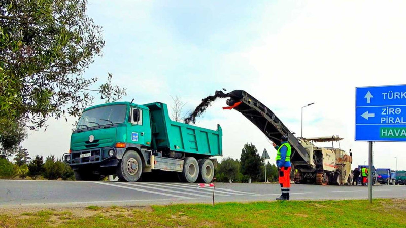 Xəzər rayonunda genişmiqyaslı abadlıq işləri aparılır