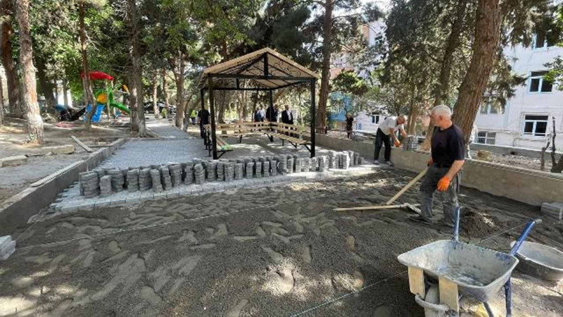 Nəsimi rayonunda daha bir məhəllə abadlaşdırılıb