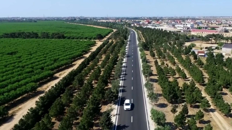 Qala-Şüvəlan avtomobil yolunda yenidənqurma işləri aparılır