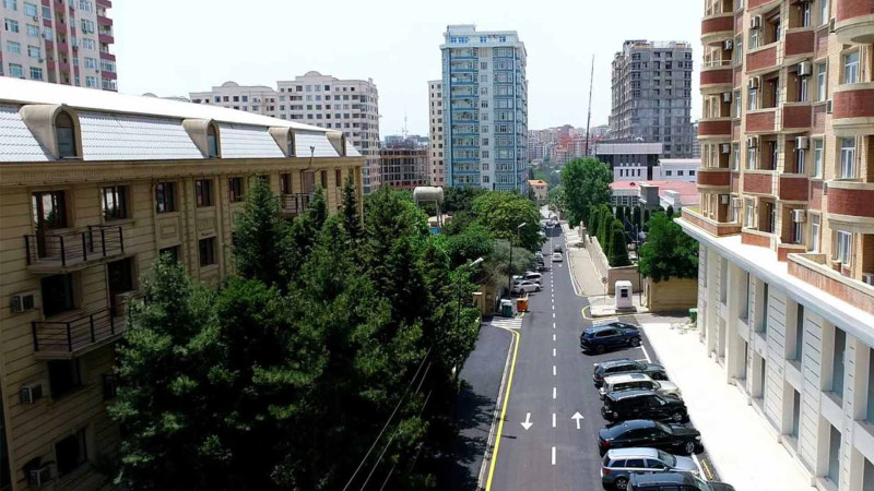 Nərimanovda 3 küçə təmirdən sonra sakinlərin istifadəsinə verilib