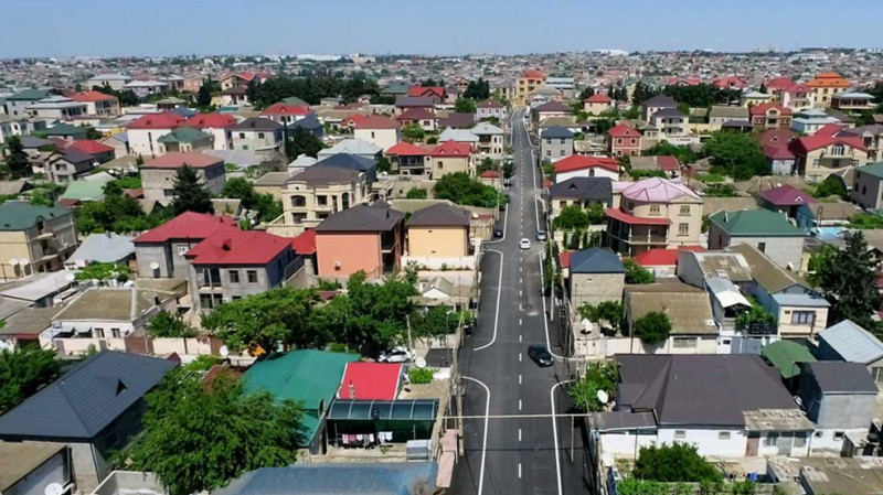 Bakıxanov: Ruhulla Axundov və Əşrəf Yunusov küçələri əsaslı təmir olunub