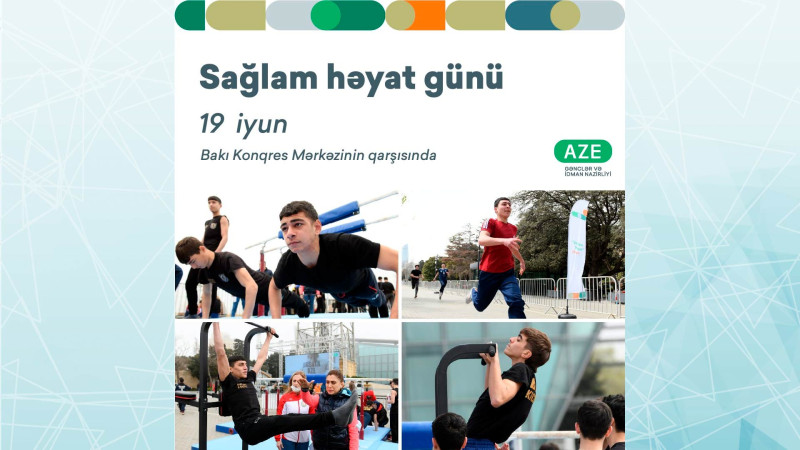 Bakıda “Sağlam həyat günü” keçiriləcək