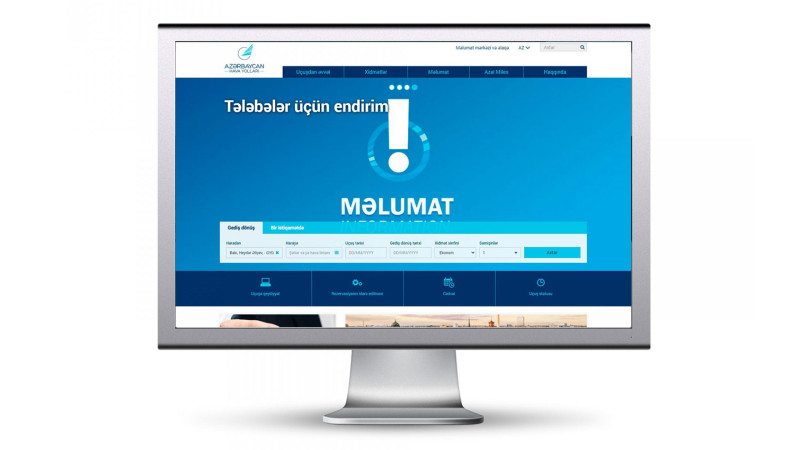Bakıdan Naxçıvana onlayn bilet satışı təqdim olunub