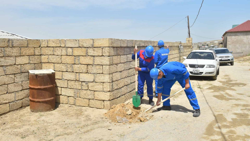 Xəzər rayonunda magistral su xəttinə qanunsuz qoşmalar aşkarlanıb