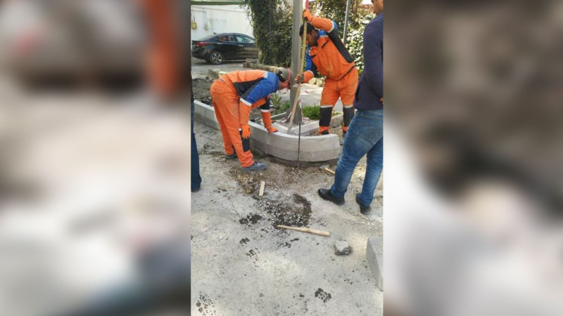 Nəsimi rayonunda küçələr asfaltlanır