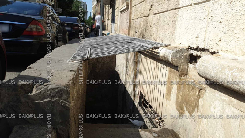BDU-nun qarşısındakı təhlükəli səki problemi “həll olunub”