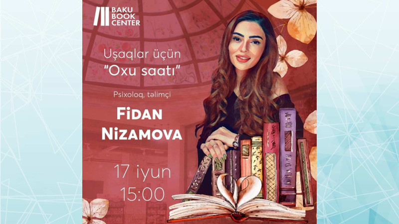 Bakı Kitab Mərkəzində uşaqlar üçün növbəti “Oxu saatı” keçiriləcək