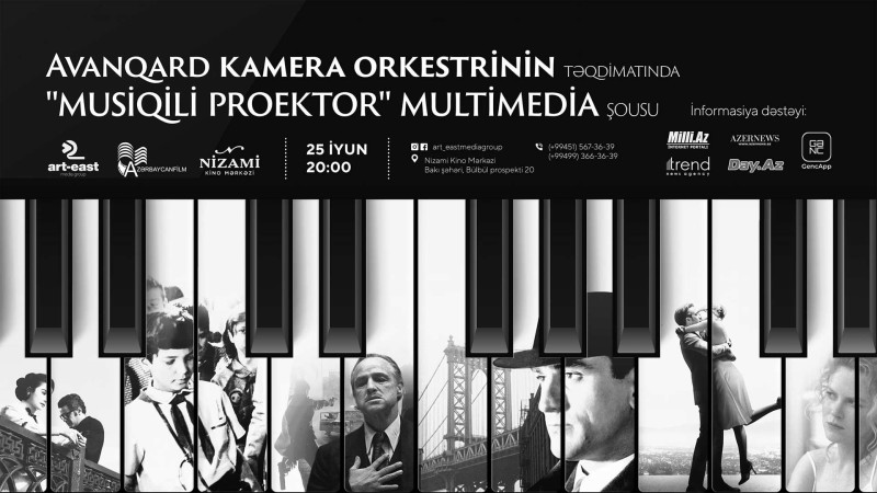 Paytaxtda Musiqili Proektor layihəsi davam edir