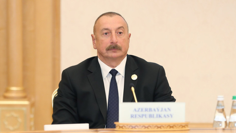 Prezident İlham Əliyev Bakıda keçirilən konfransda çıxış edib