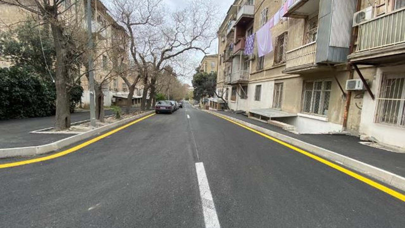 Nəsimi rayonunda genişmiqyaslı abadlıq işləri aparılır
