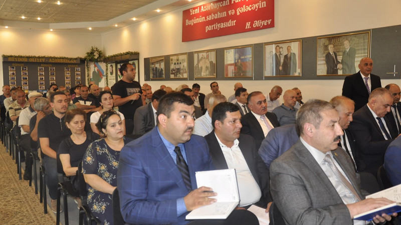 Nərimanov rayonunda səyyar görüş baş tutub