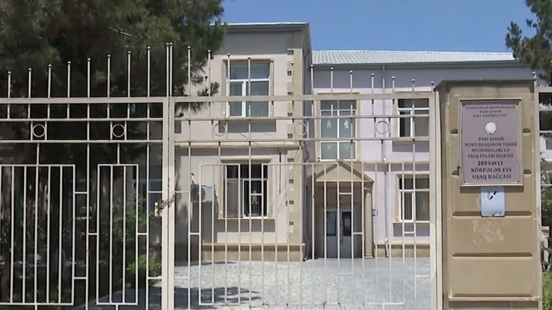 Bakıda 289 nömrəli uşaq bağçasında uşaqlara qarşı şiddət göstərilir