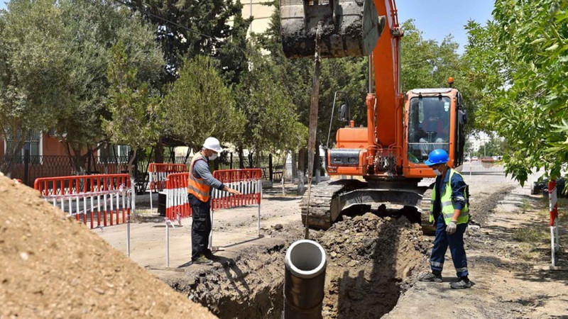 Binə qəsəbəsinin su təchizatı üçün 7 milyon manatdan çox pul xərclənəcək