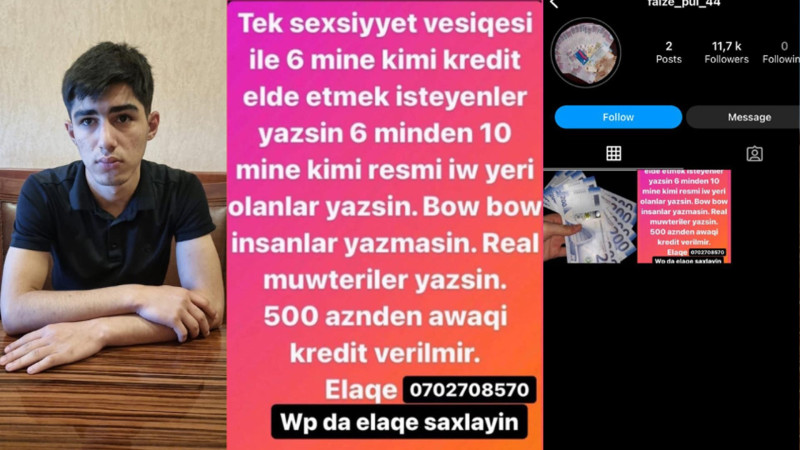 Faizlə pul verən şəxs 100-dən artıq vətəndaşı aldadaraq pullarını mənimsəyib