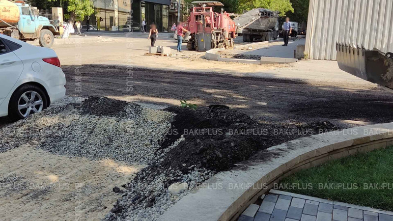Yasamal rayonunda asfalt örtüyü yenilənir