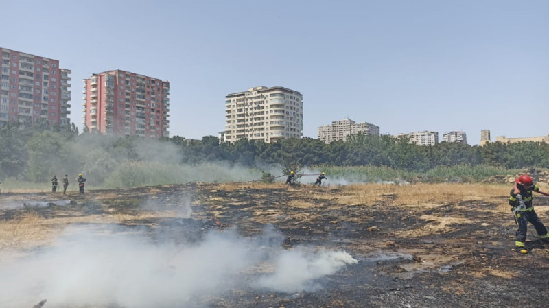 Bakıda qəsdən yanğın törədən şəxs yaxalanıb