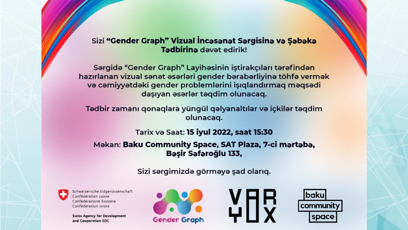 Bakıda Gender Graph tərəfindən sərgi təşkil olunacaq
