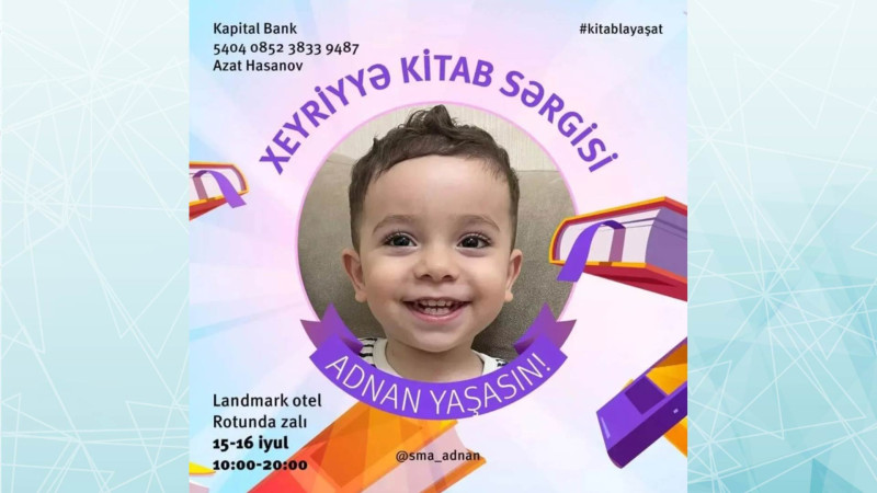 Bakıda “Kitab al yaşat” şüarı altında xeyriyyə aksiyası təşkil olunacaq