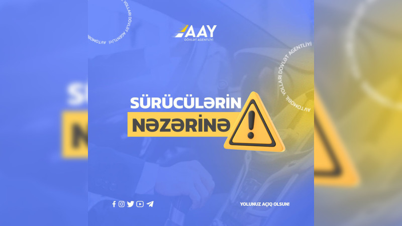 Sürücülərin nəzərinə: Bakı-Ələt yolunda tikinti işləri gedir