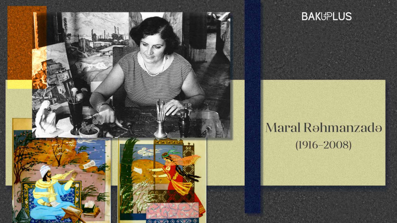 Bu gün Xalq rəssamı Maral Rəhmanzadənin doğum günüdür
