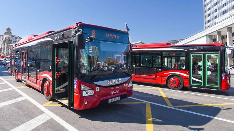 Bakıda 111 sərnişin avtobusunda gecikmə müşahidə olunub