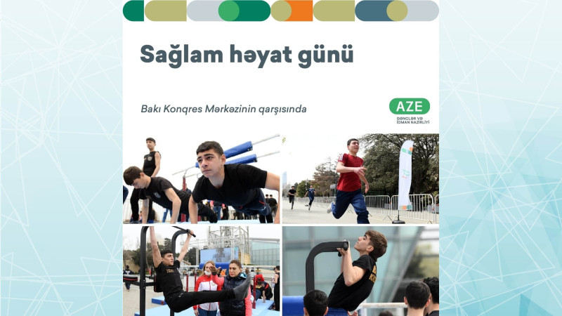 Bakıda ənənəvi “Sağlam həyat günü” keçiriləcək
