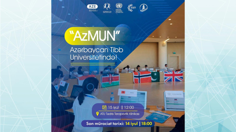 Azərbaycan Tibb Universitetində BMT Modeli Klubu yaradılacaq