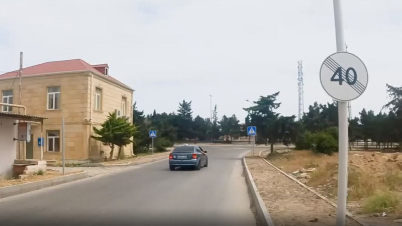 Ramana qəsəbəsində piyadalar və sürücülər üçün təhlükəsiz hərəkət mühiti yaxşılaşdırılır