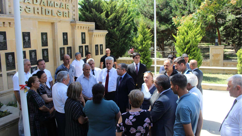 Səbail rayonunda “Şəhidlər” abidə kompleksi təmir olunur