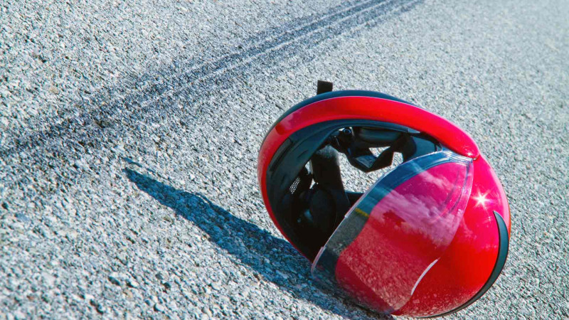 Binəqədi rayonunda motosikletin iştirakı ilə avtoqəza baş verib