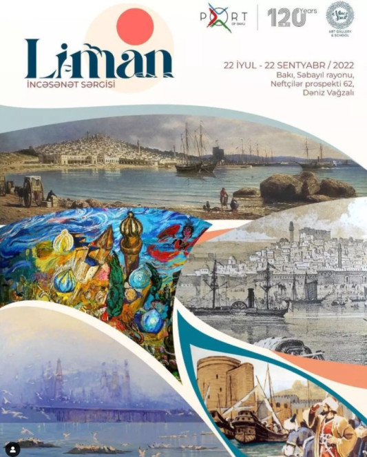 Dəniz Vağzalında rəsm sərgisi keçirilir