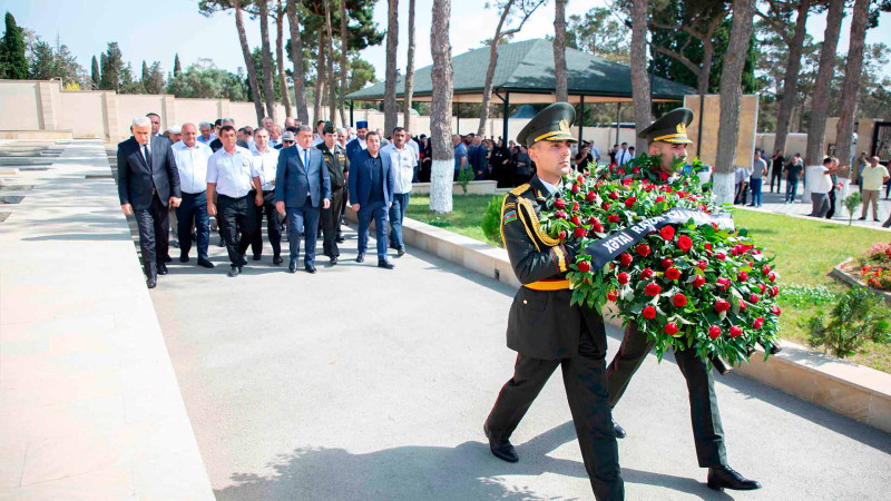 Xətai rayonunda şəhidlərin xatirəsinə park salınıb