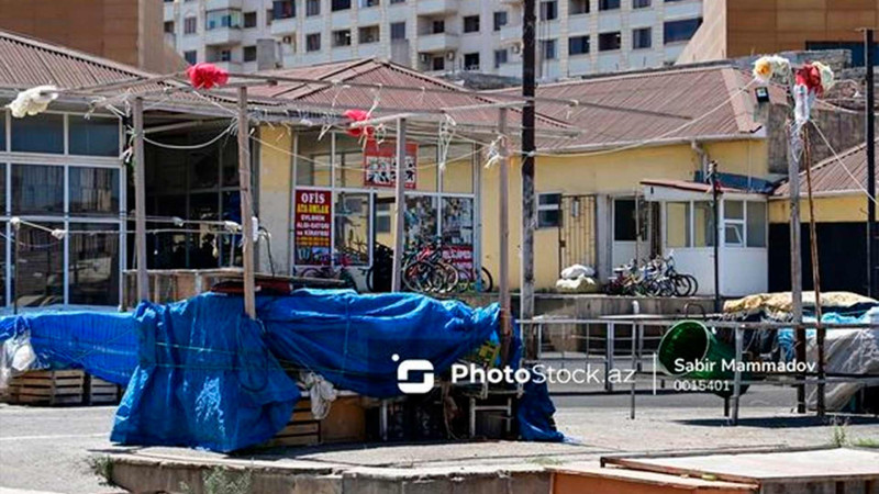 Günəşli bazarı fəaliyyətini dayandırıb