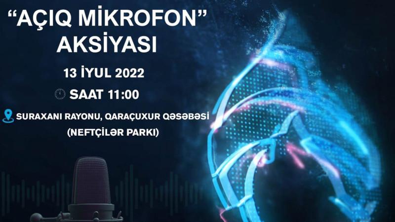 Bakıda növbəti “Açıq mikrofon” aksiyası keçiriləcək