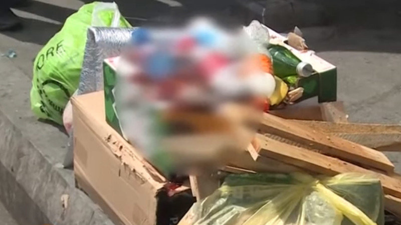 Binə qəsəbəsində piyada səkiləri zəbt olunub