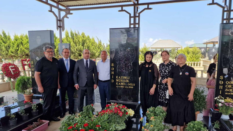 Şəhid Mürsəl Kazımlının doğum günündə xatirəsi yad edilib