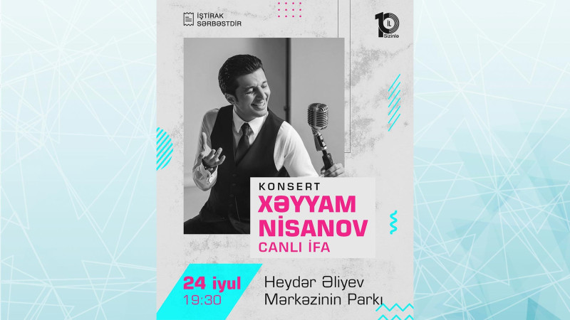 Bakıda Xəyyam Nisanovun konsert proqramı təşkil olunacaq: giriş sərbəstdir