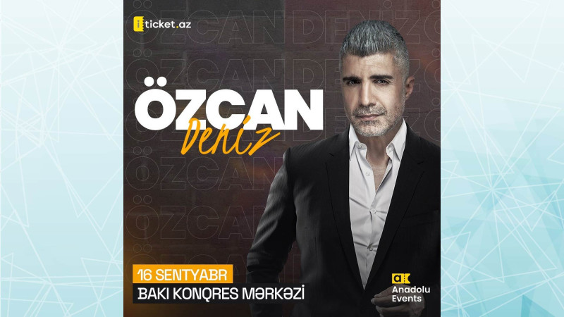 Türkiyəli məşhur 10 ildən sonra Bakıda konsert proqramı ilə çıxış edəcək