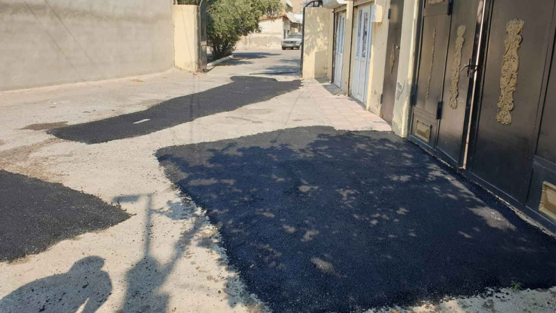 Binəqədi rayonunda abadlıq işləri aparılır