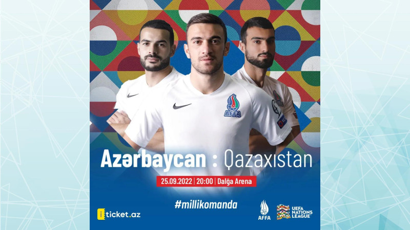 “Dalğa Arena”da  Azərbaycan - Qazaxıstan matçı keçiriləcək