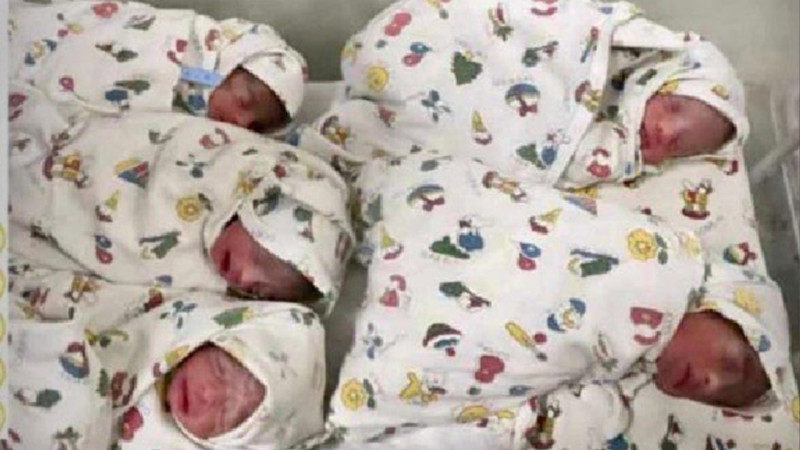 Bakıda qadının 4 oğlu və 1 qızı dünyaya gəlib