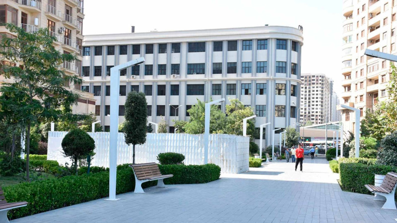 Görkəmli bəstəkar Tofiq Quliyevin abidəsinin qoyulacağı yerdə hazırlıq işləri başlayıb