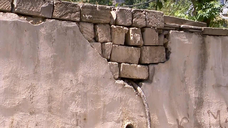 Yasamalda istinad divarlarında yaranmış çatlar barədə MKTB açıqlama verib