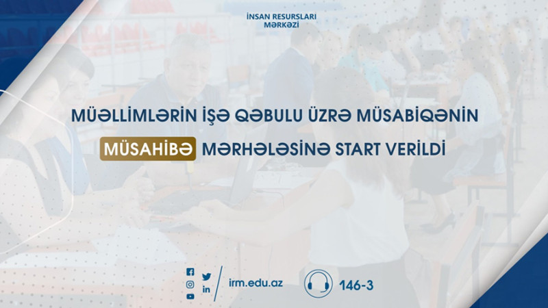 Bakı bağçalarına tərbiyəçilərin işə qəbulu üzrə imtahanlar keçiriləcək