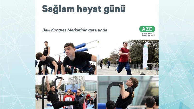 Bakıda daha bir “Sağlam həyat günü” keçiriləcək