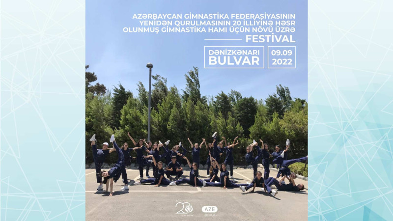 Dənizkənarı bulvarda gimnastika festivalı təşkil ediləcək