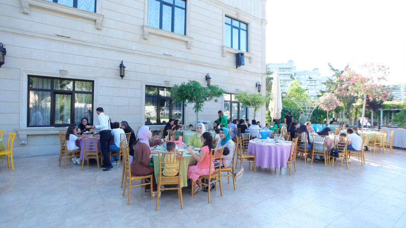 Xətai rayonunda şəhid övladları üçün şənlik təşkil edilib