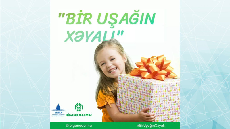 Bakıda valideyn himayəsindən məhrum olan uşaqların arzuları həyata keçiriləcək