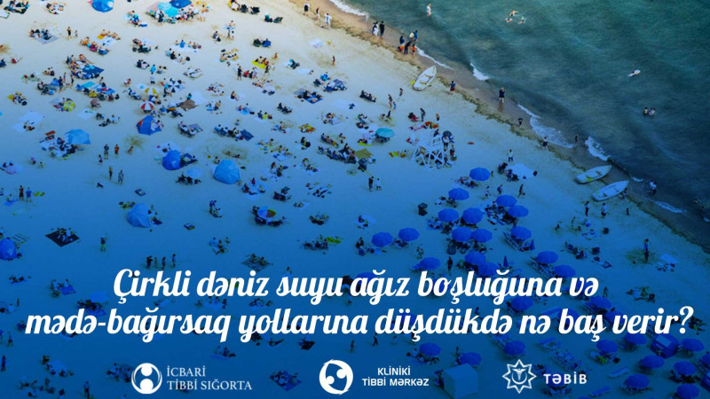 Toksikoloq Abşeronun bir sıra çimərliklərində dəniz suyunun təhlükəsi ilə bağlı xəbərdarlıq edib