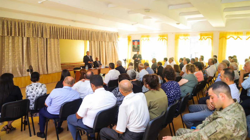 Xətai rayon sakinləri ilə görüş keçirilib